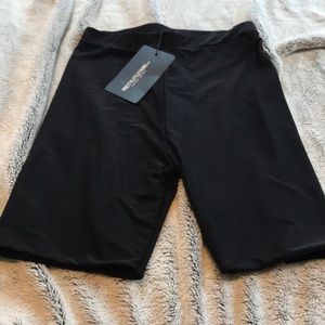 Black bicycle shorts